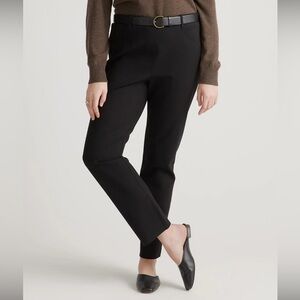 Quince Ultra Stretch Ponte Straight Leg 4-Pocket Pants